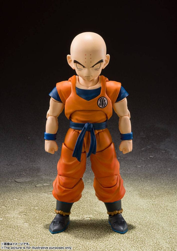 Dragon Ball Z S.H. Figuarts Action Figure Krillin-Earth's Strongest Man (Reissue) 12 cm P067616