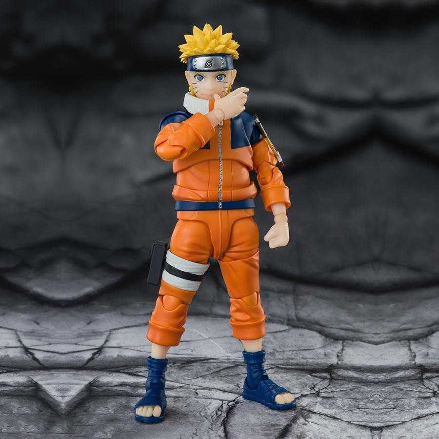Naruto S.H.Figuarts Action Figure Naruto Uzumaki The No.1 Most Unpredictable Ninja Reissue 15 cm P069206
