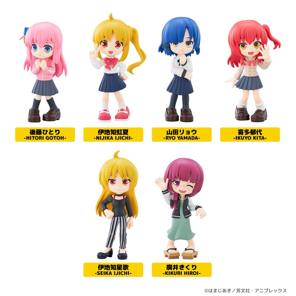 Bocchi the Rock! PalVerse PVC Figures 9 cm Assortment (6) P034559