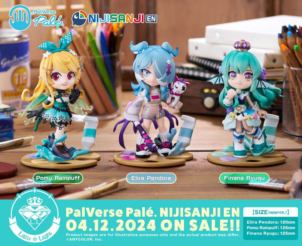 Nijisanji PalVerse PVC Statue Finana Ryugu 12 cm P034564