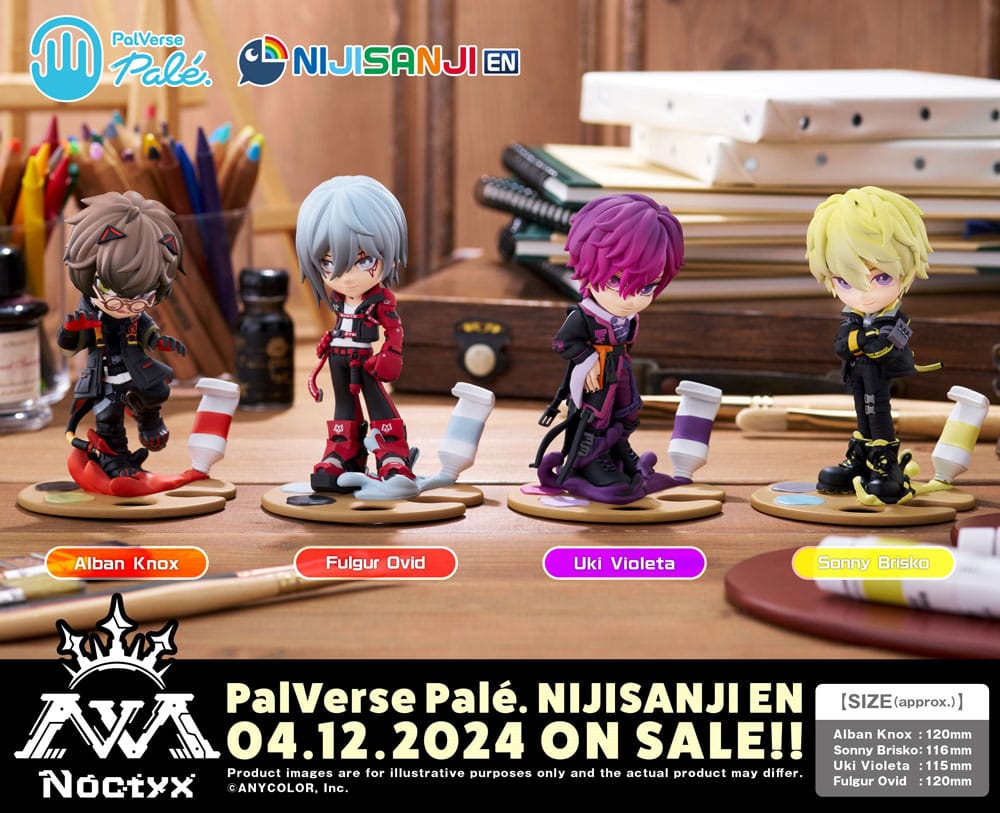 Nijisanji PalVerse PVC Statue Alban Knox 12 cm P034565