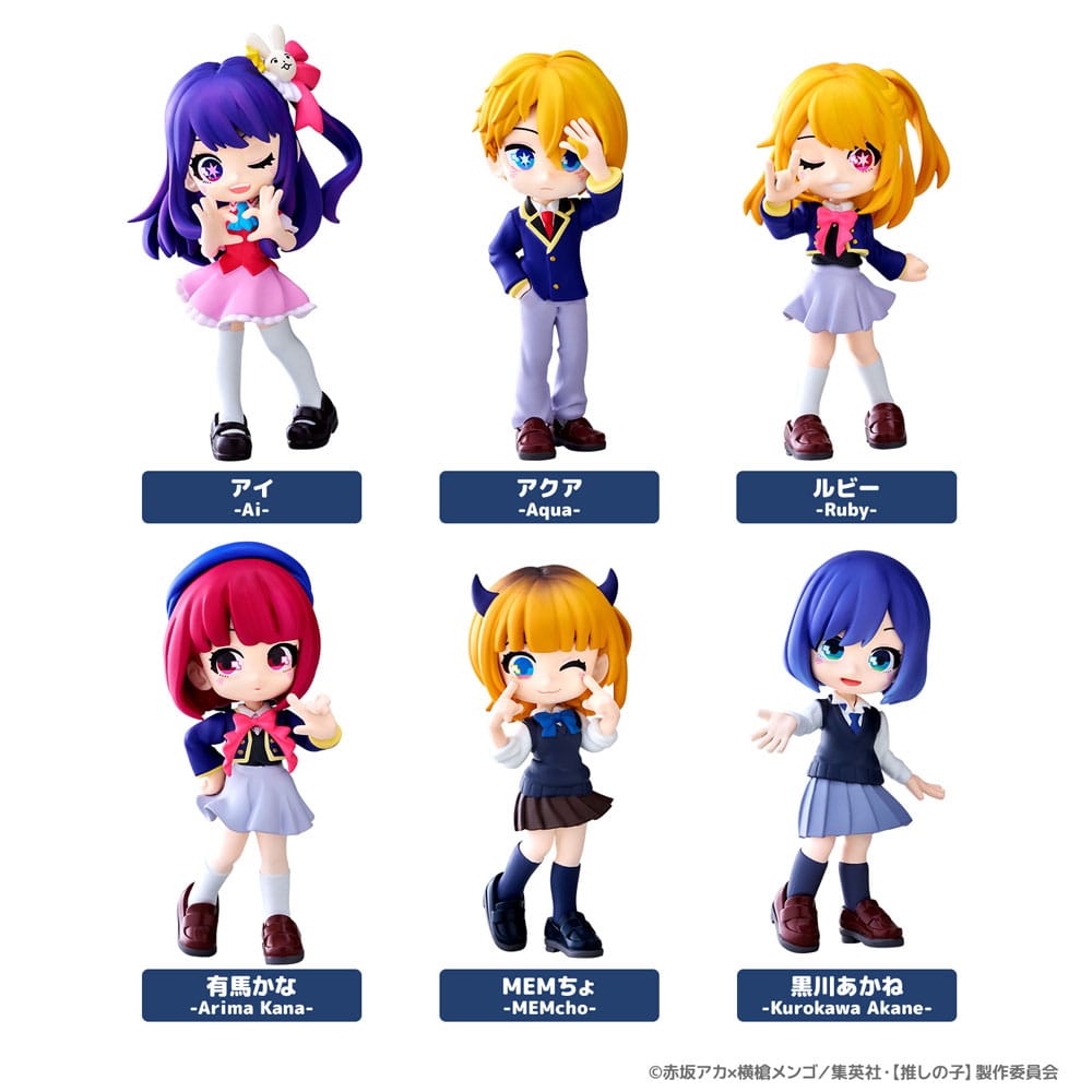 Oshi No Ko PalVerse PVC Figures 9 cm Assortment (6) P034568