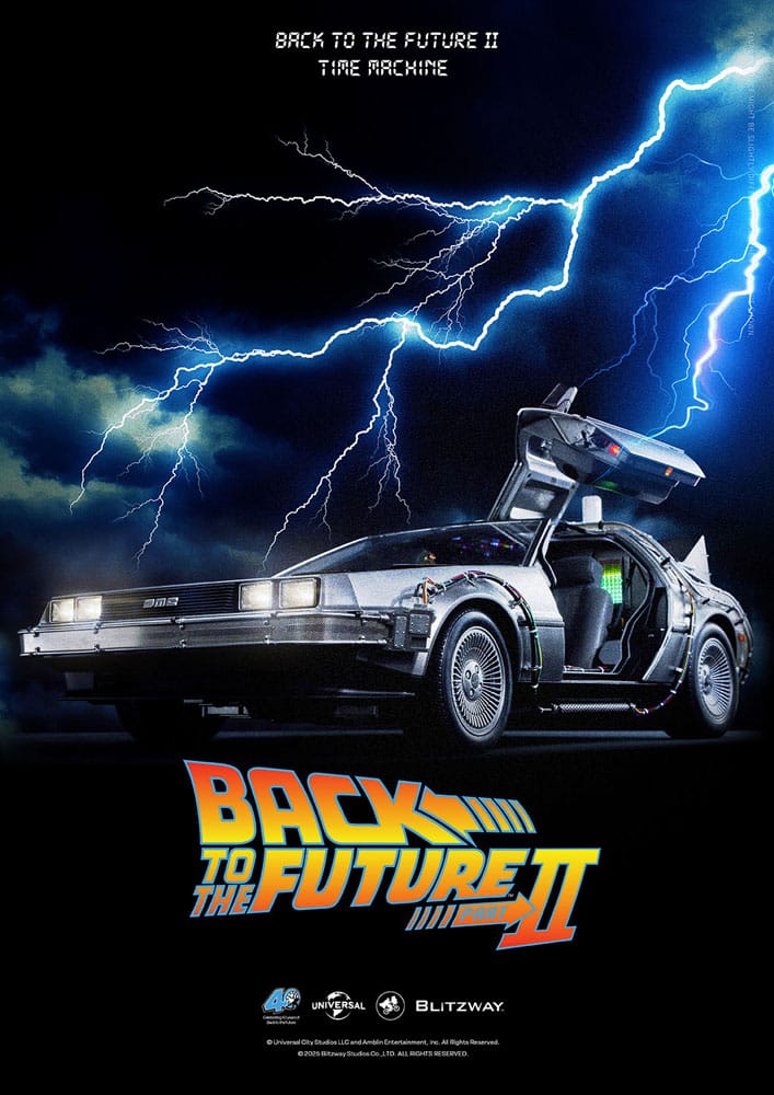 Back to the Future II Premium UMS vehicle 1/6 Time Machine 74 cm P034613