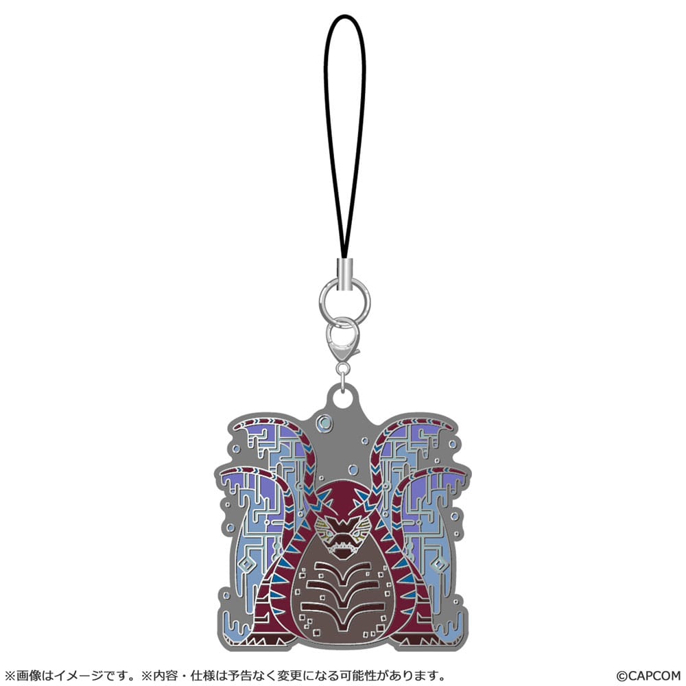 Monster Hunter Wilds Metal Keychain Monster Icon 5 cm Assortment (10) P034681
