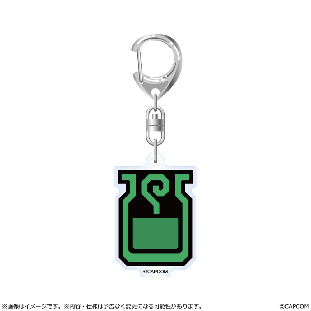 Monster Hunter Wilds Acryl Keychains Item Icon 6 cm  Assortment (10) P034682