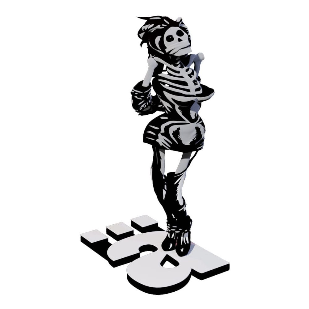 Die Ärzte  Statue 1/10 Gwendoline Skelett 17 cm P034716