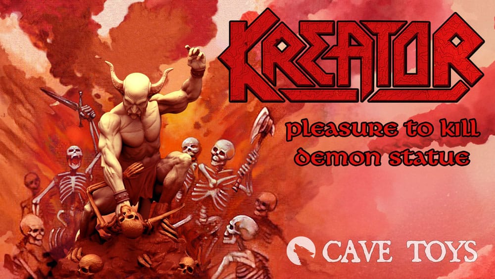 Kreator Statue 1/10 Kreator Pleasure to Kill Bloody Ver. 13 cm P034721