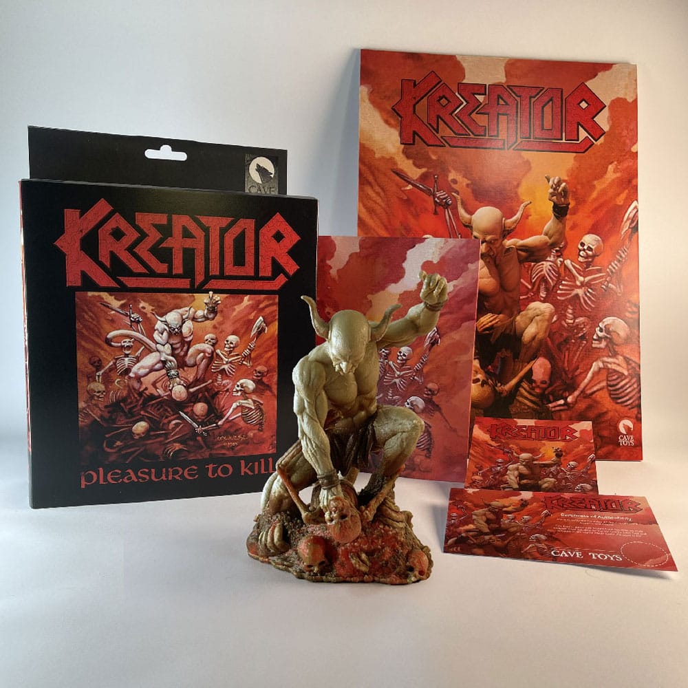 Kreator Statue 1/10 Kreator Pleasure to Kill Bloody Ver. 13 cm P034721