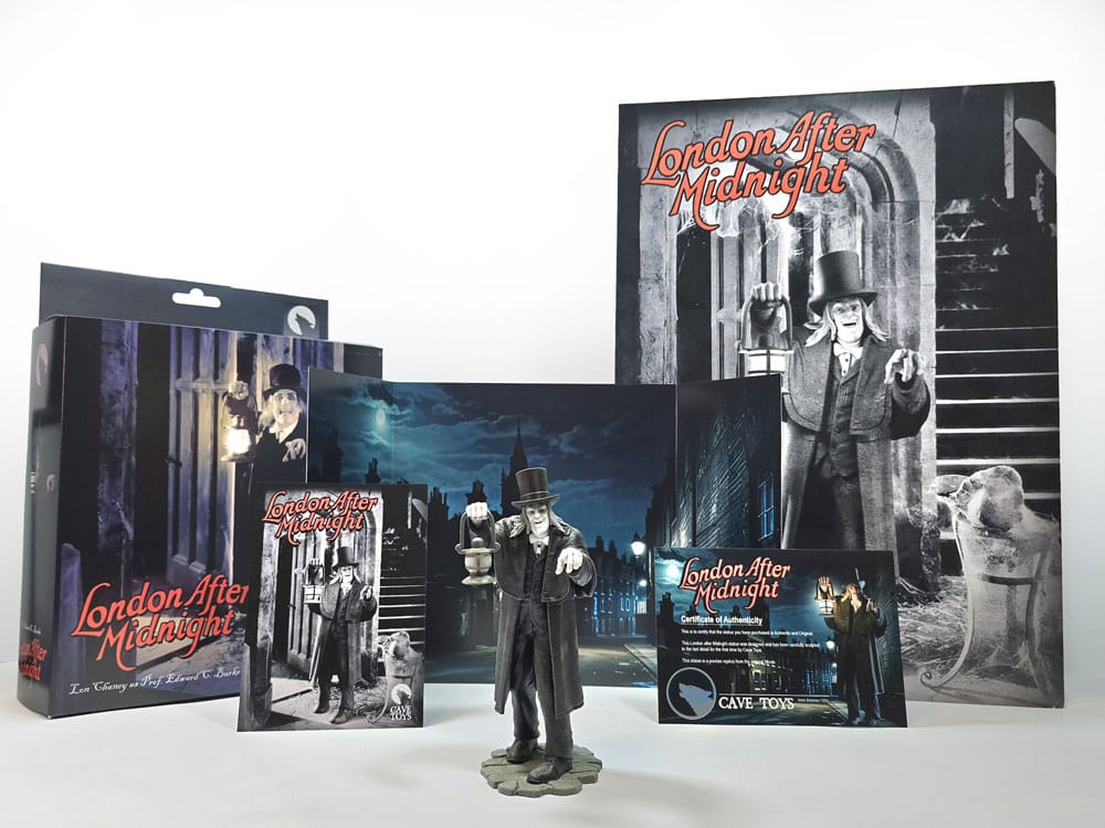 London After Midnight Statue 1/10 Lon Chaney Black & White Ver. 16 cm P034723