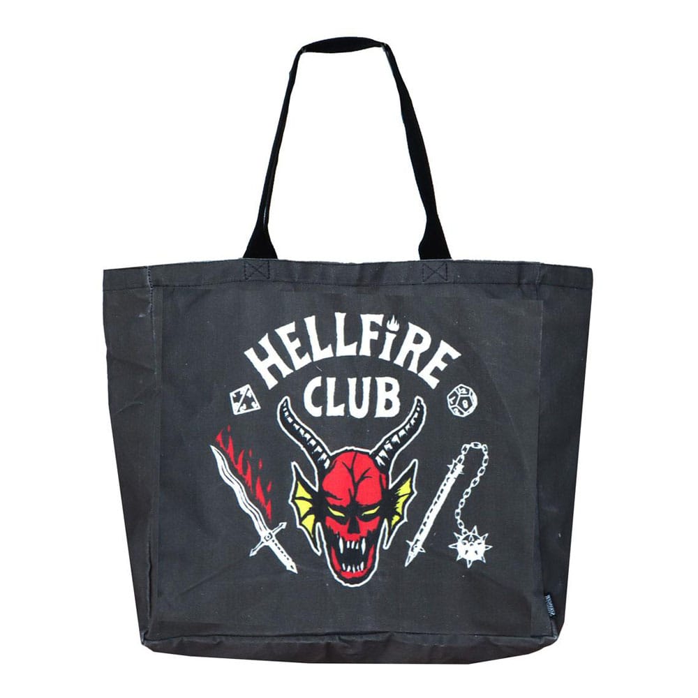 Stranger Things Tote Bag Hellfire Club XL P034788