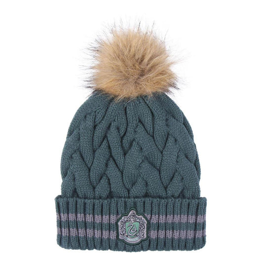 Harry Potter Beanie Pompon Slytherin Dark Green P034794