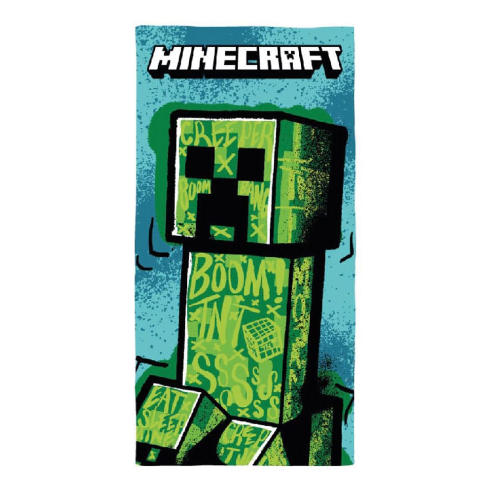 Minecraft Towel Premium Creeper 70 x 140 cm P034817