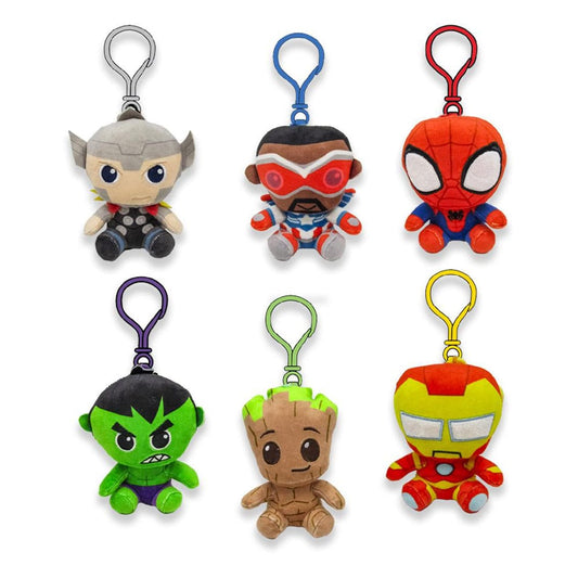 Marvel Plush Keychains 12 cm Assortment (24) P034900
