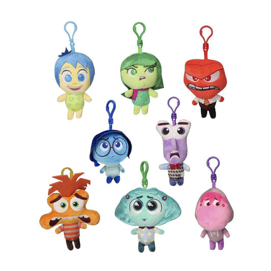 Inside Out Plush Keychains 12 cm Assortment (24) P034902
