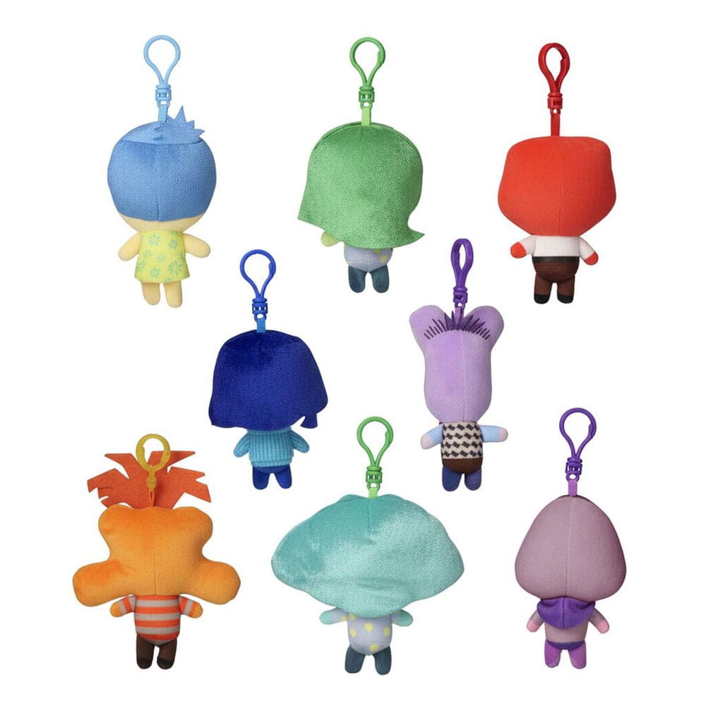 Inside Out Plush Keychains 12 cm Assortment (24) P034902