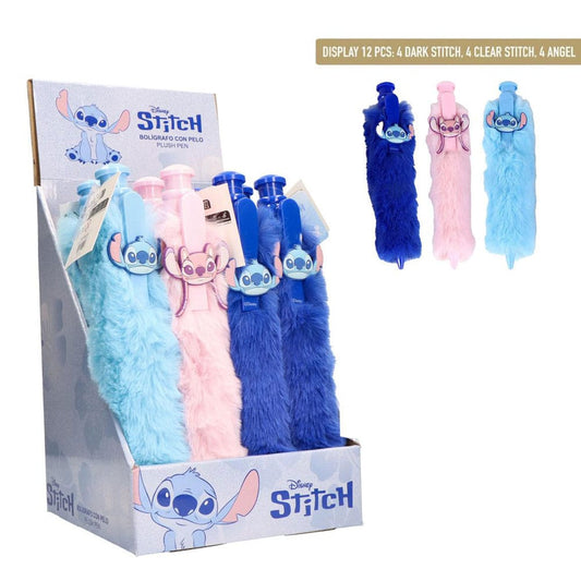 Loli & Stitch plush ball pens Display (12) P034933