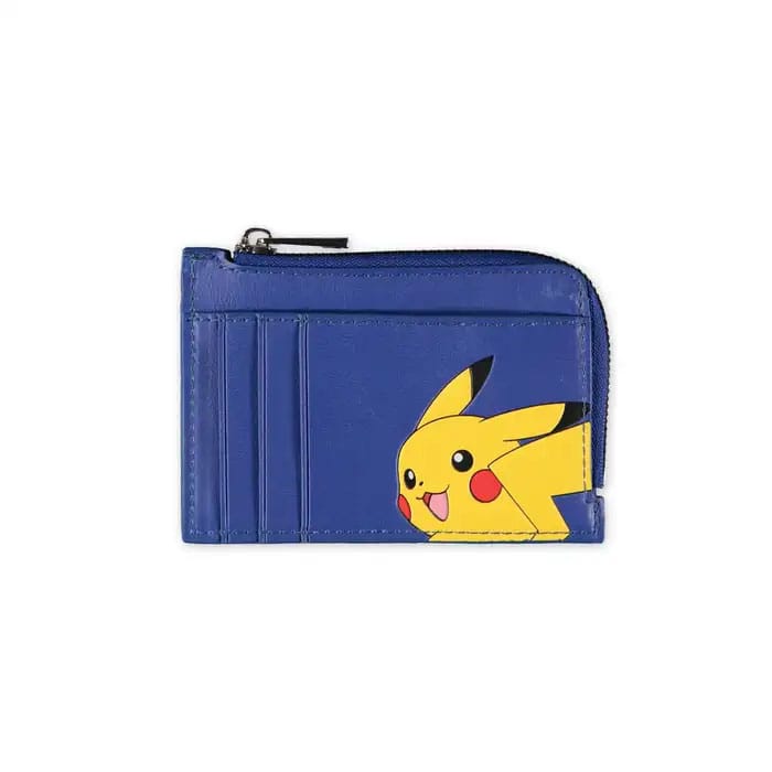Pokemon Card Wallet Pikachu Blue