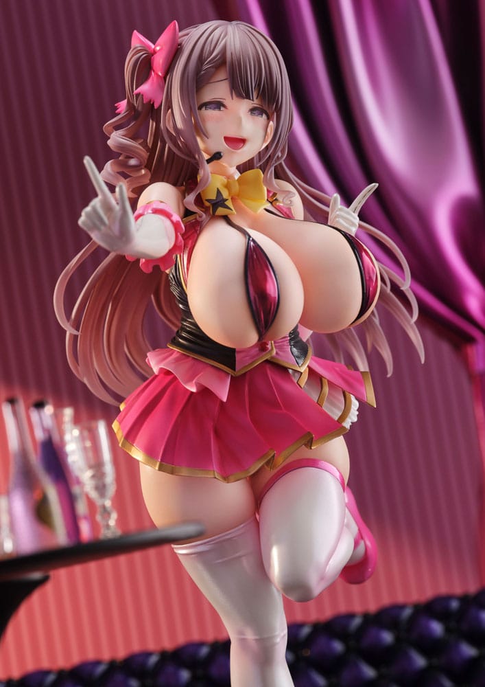 Original Character Illustrated by Satou Kuuki PVC Statue 1/6 Koharu Shirasaki Kegareboshi Aka 28 cm P035125