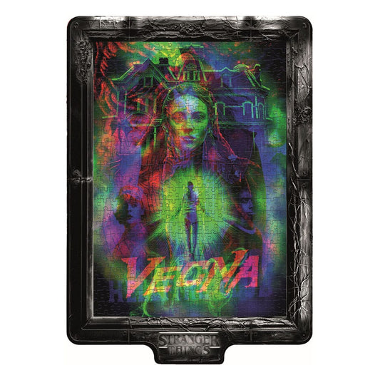 Stranger Things Metamorphic Art Collection Jigsaw Puzzle with Light-Up Effect Vecna (520 pieces) P068158