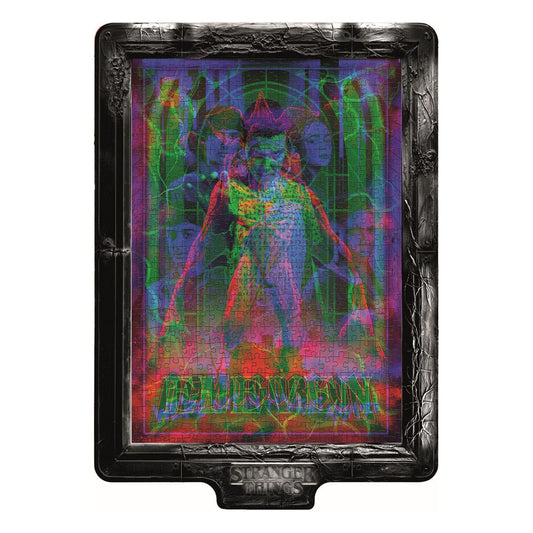 Stranger Things Metamorphic Art Collection Jigsaw Puzzle with Light-Up Effect Demogorgon (520 pieces) P068159