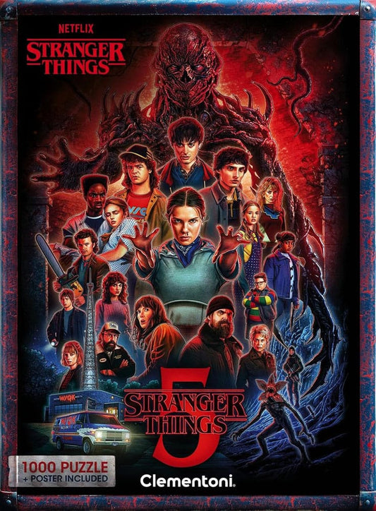 Stranger Things Jigsaw Puzzle Season 5 (1000 pieces) P068160
