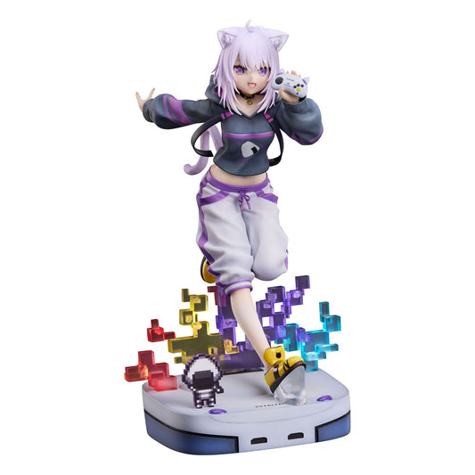 Hololive Production PVC Statue 1/7 Nekomata Okayu We Are Gamers Ver. 23 cm P035196