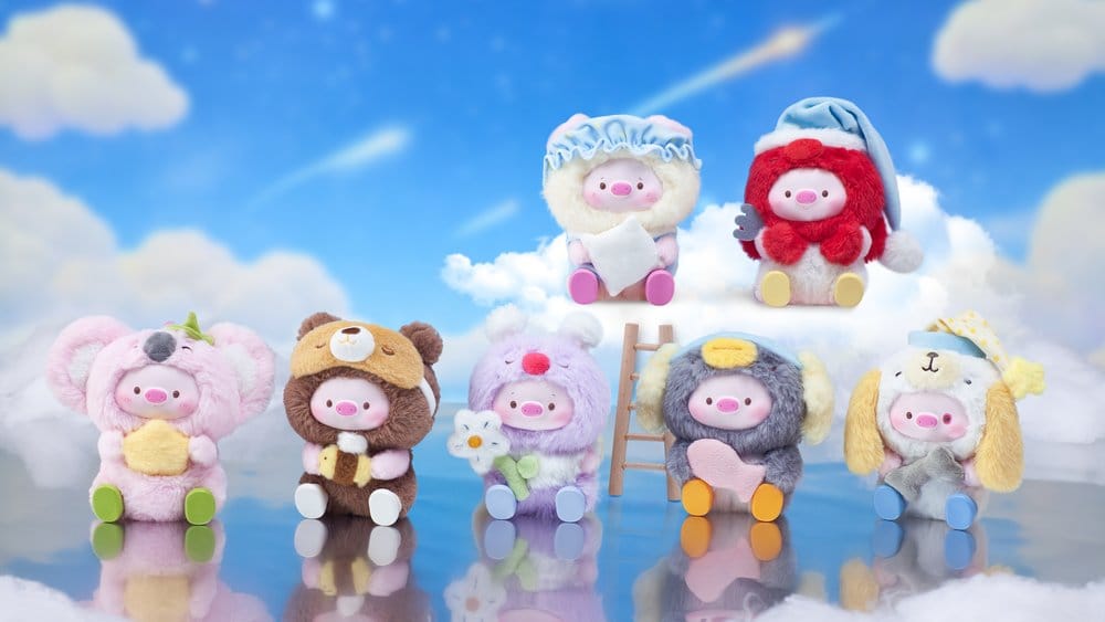 GeeGeePig: Pajamas Lullabies Blind Box Keychain 16 cm Display (6) P073732