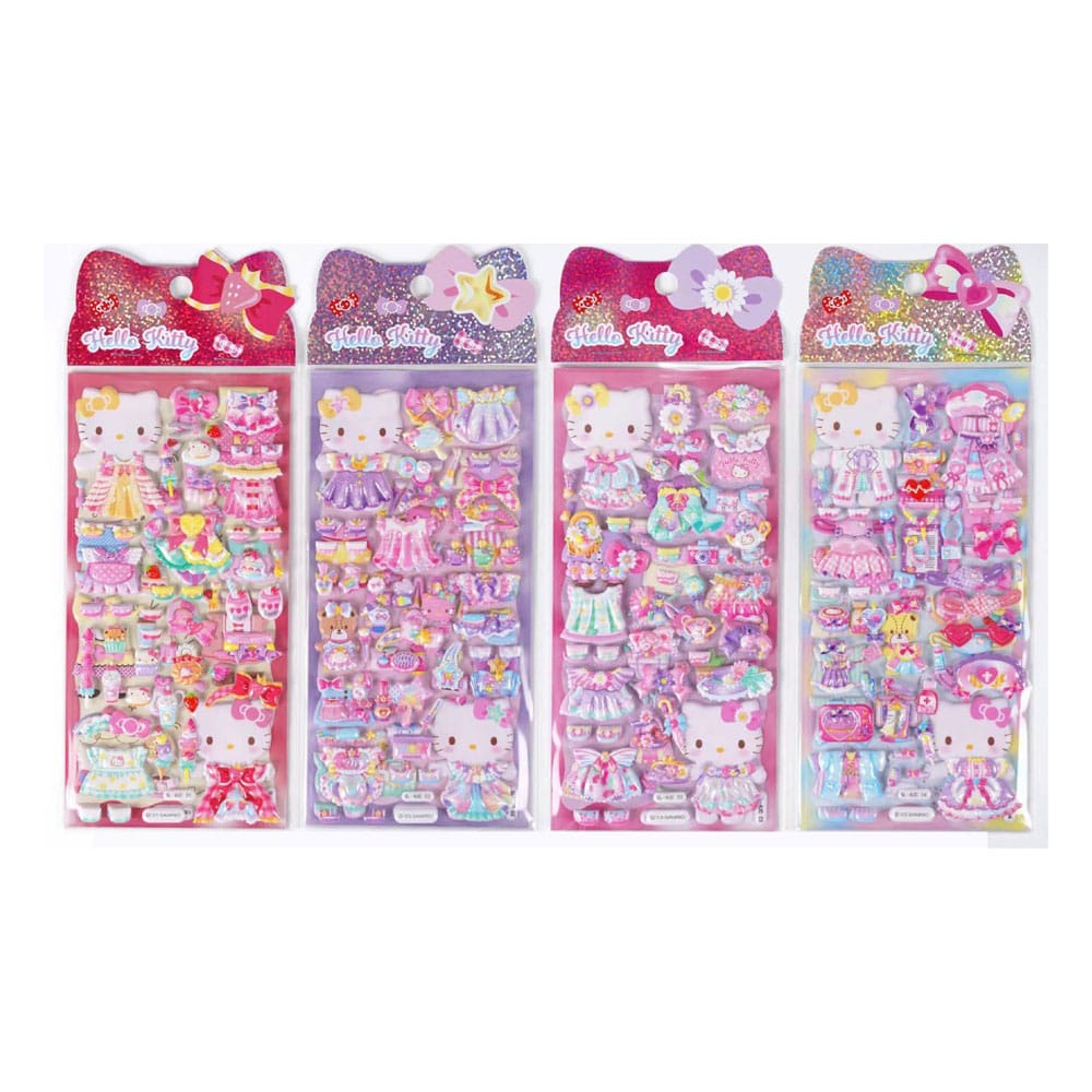 Hello Kitty and Friends Sticker Hello Kitty Puffy Assortment (20) P067961