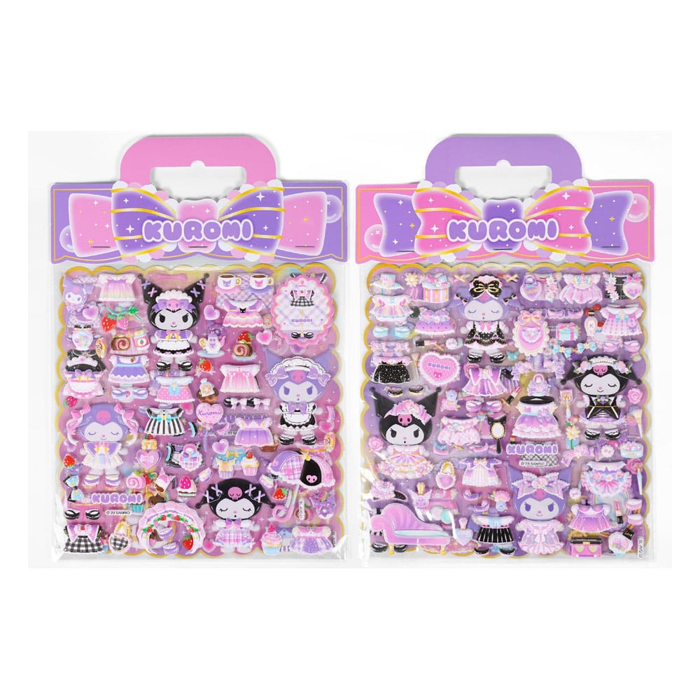 Hello Kitty and Friends Sticker Kuromi Puffy Assortment (10) P067963