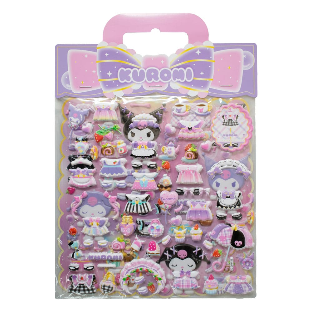 Hello Kitty and Friends Sticker Kuromi Puffy Assortment (10) P067963