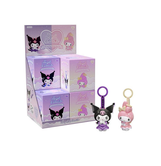 Hello Kitty Keyring Angel & Devil Assortment (8) P069341