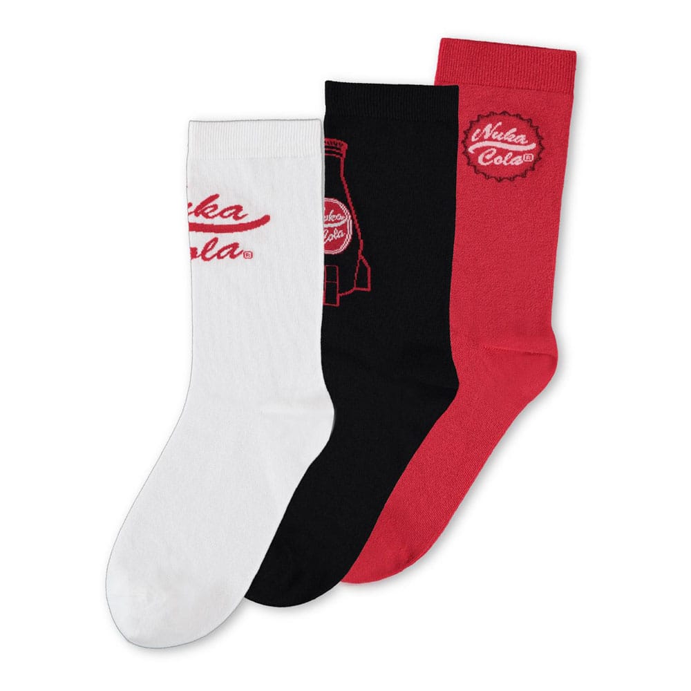 Fallout Socks 3-Pack Nuka Cola 39-42 P035397
