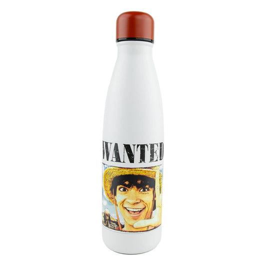 One Piece Thermo Water Wanted Luffy P035412
