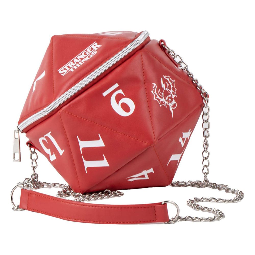 Stranger Things Faux Leather Handbag D&D Dice P035504