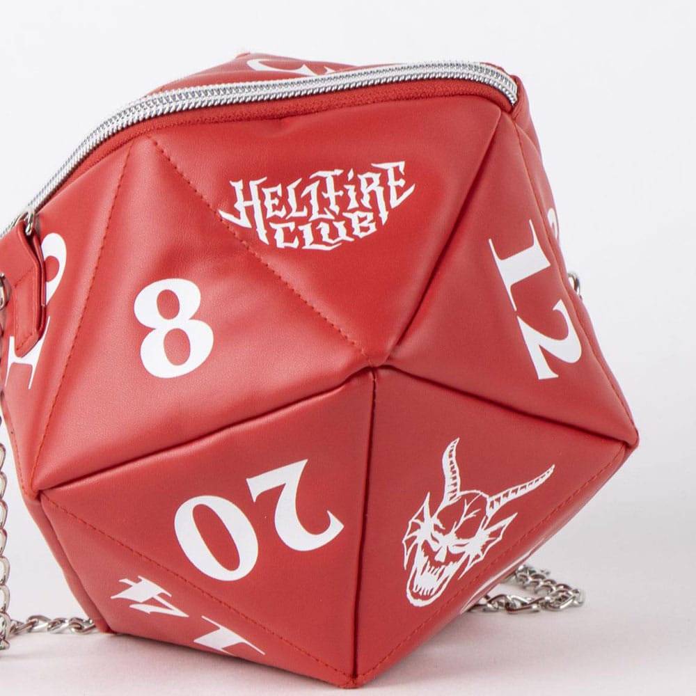 Stranger Things Faux Leather Handbag D&D Dice P035504