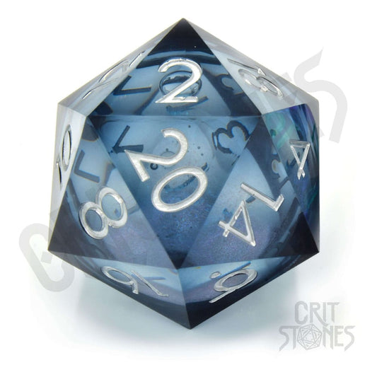 CritStones Liquid Core Dice D20 Ocean Orb 5 cm P035547