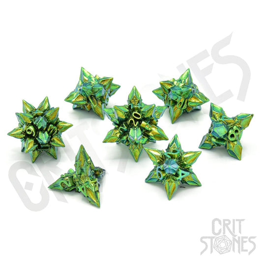 CritStones Metal Dice Set Unholy Bane (7) P035559