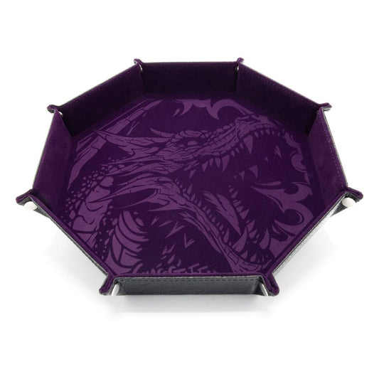 CritStones Folding Dice Tray Dragon Skin XL Edition Purple P035573