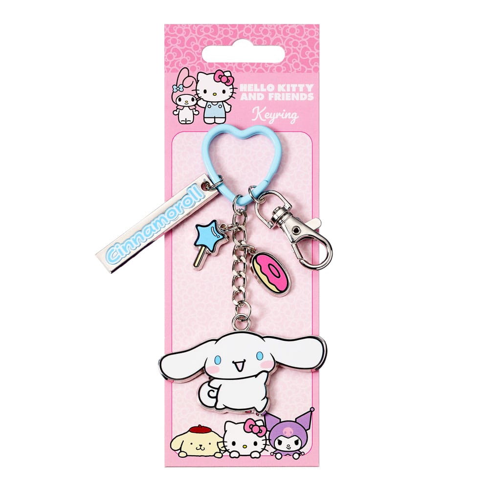 Hello Kitty Key Chain with Cinnamoroll Charms 15 cm P035596