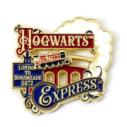 Harry Potter Pin Badge Hogwarts Express (Golden Tone) P035643