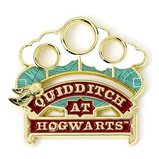 Harry Potter Pin Badge Quidditch (Golden Tone) P035644