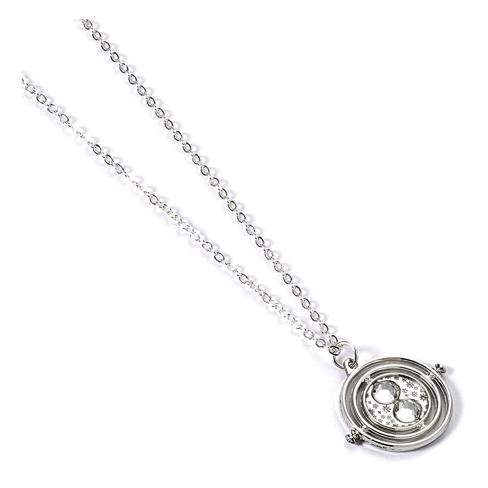 Harry Potter Necklace Time Turner Charm (Silver Tone) P035697