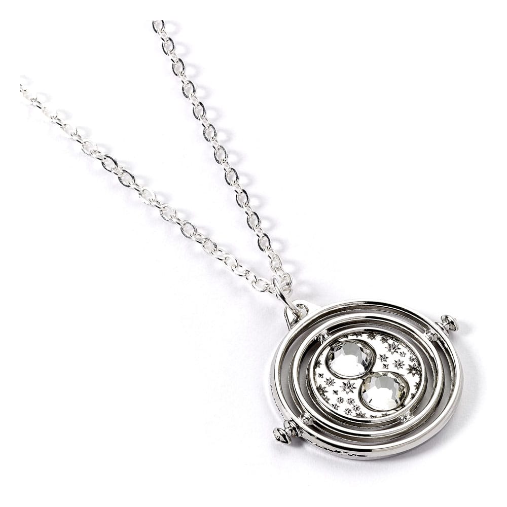 Harry Potter Necklace Time Turner Charm (Silver Tone) P035697
