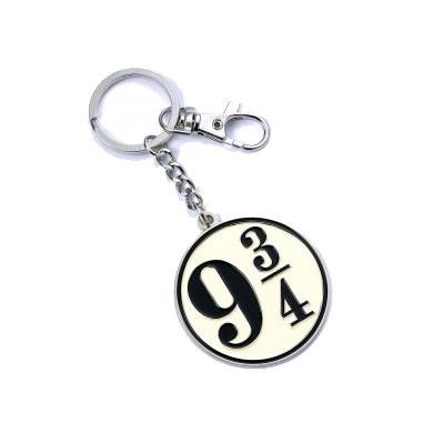 Harry Potter Keychain Platform 9 3/4 (silver plated) P035653