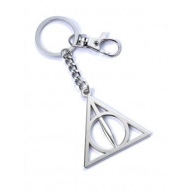 Harry Potter Keychain Deathly Hallows (silver plated) P035655