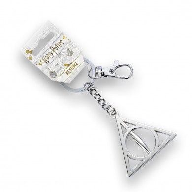 Harry Potter Keychain Deathly Hallows (silver plated) P035655
