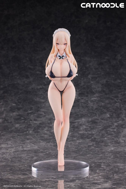 Original Character PVC Statue 1/6 Dosukebe Bikini wo Kitekureru Juujun na Maid-san Illustration by Himuka Yuzuki 27 cm P035703