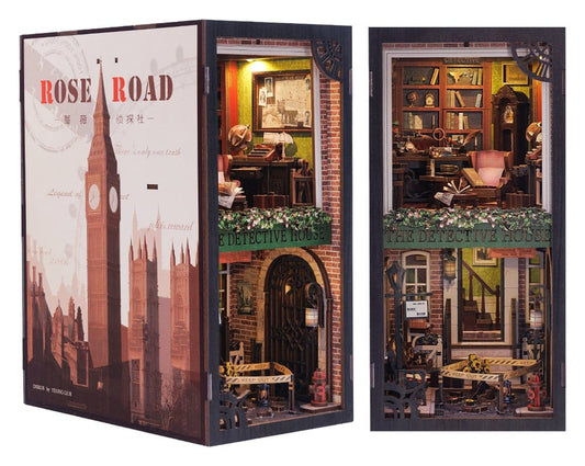 Book Nook Rose Detective Agency 23 x 11 cm P073214