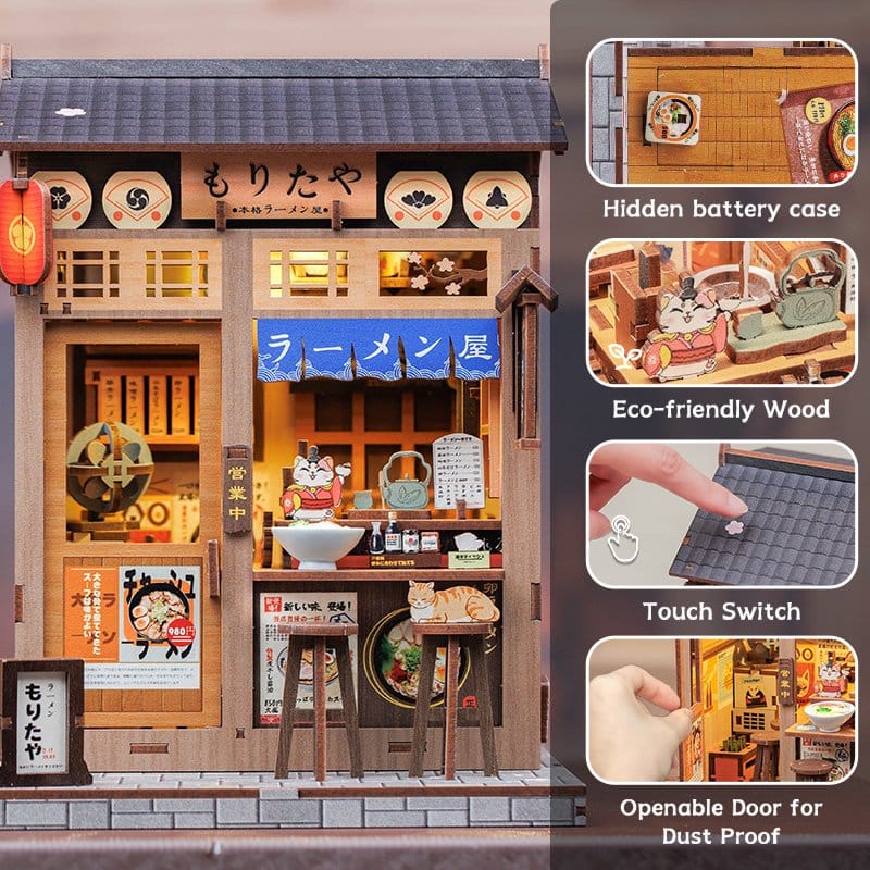 Miniature House Model Kit Morita-Ya 21 x 16 cm P073227