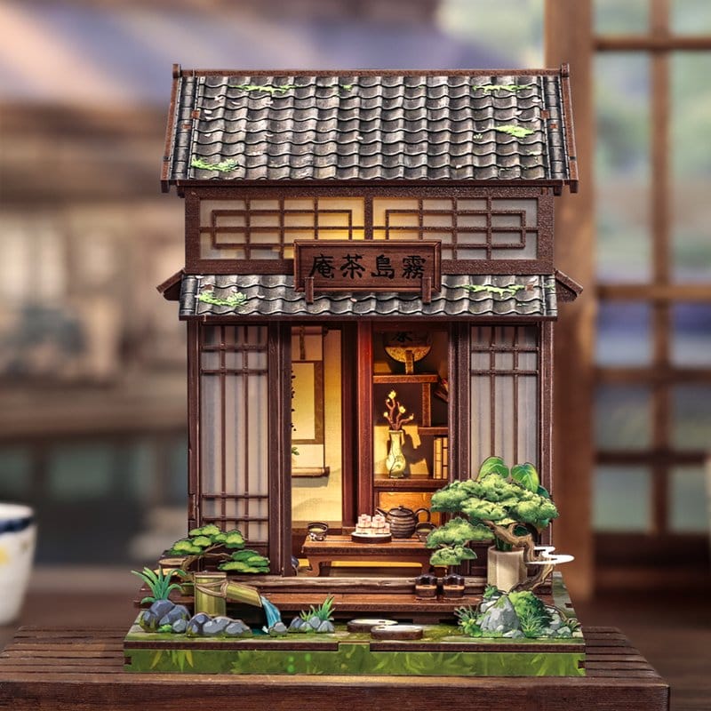 Miniature House Model Kit Kirishima Cha-an 19 x 14 cm P073231